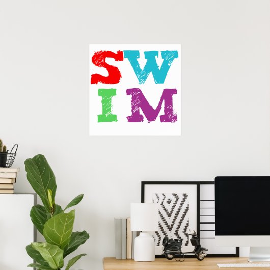 SWIM-Briefe Poster (Heimbüro)