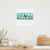 Swim Butterfly Poster (Küche)