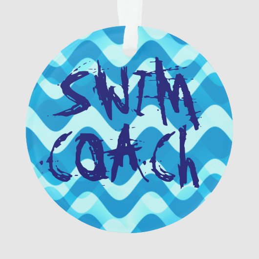 SWIM COACH ORNAMENT (Rückseite)