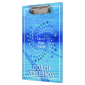 Swim Coach | Schwimmteam | Drehpunkte Klemmbrett (Links)