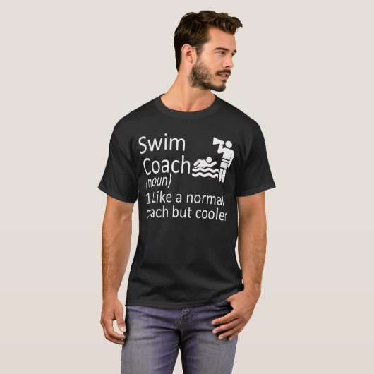 Swim Coach T Shirt (Vorne ganz)