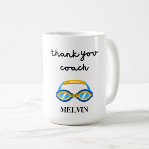 Swim Coach Tasse, vielen Dank für Ihr Geschenk für Kaffeetasse