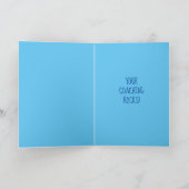 Swim Coach Wertkarte, Danke Karte (Innenseite)