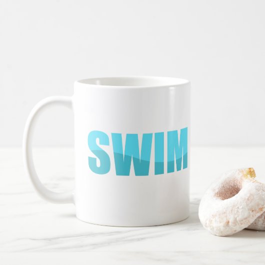 Swim Coffee Tasse (Mit Donut)