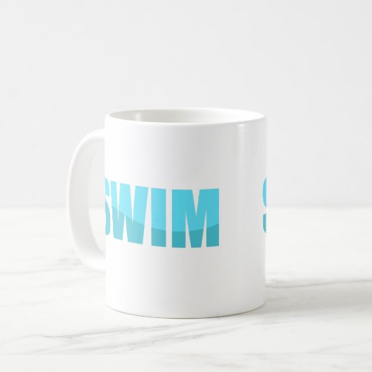 Swim Coffee Tasse (Vorderseite Links)