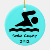Swim Design Ornament (Hinten)