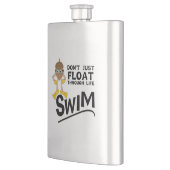 Swim durch das Leben Flachmann (Links)