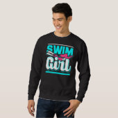 Swim Girl 2 Sweatshirt (Vorne ganz)