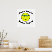 Swim Happy Poster (Küche)