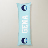 Swim-Lebenpersonalisiertes Swim-Körper-Kissen Seitenschläferkissen (Rückseite (Vertikal))