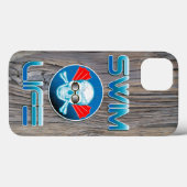 SWIM LIFE Anmerkung 4 Case-Mate iPhone Hülle (Rückseite (Horizontal))