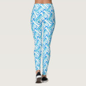 "Swim Life"-Buchstaben Cooler Pool Leggings (Rückseite)