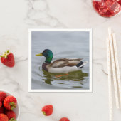 Swim Mallard Swim Serviette (Beispiel)