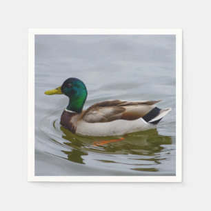 Swim Mallard Swim Serviette