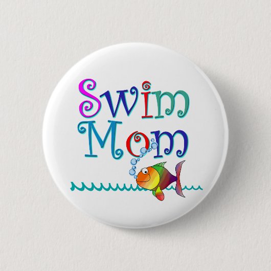 Swim-Mama Button (Vorderseite)