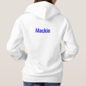 Swim Mama Hoodie Sweatshirt Template (Rückseite)