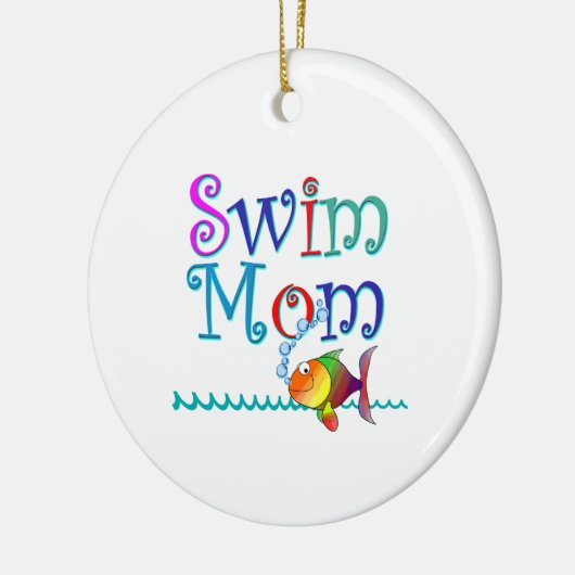Swim-Mama Keramikornament (Links)