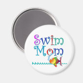 Swim Mama Magnet (Vorderseite/Rückseite)