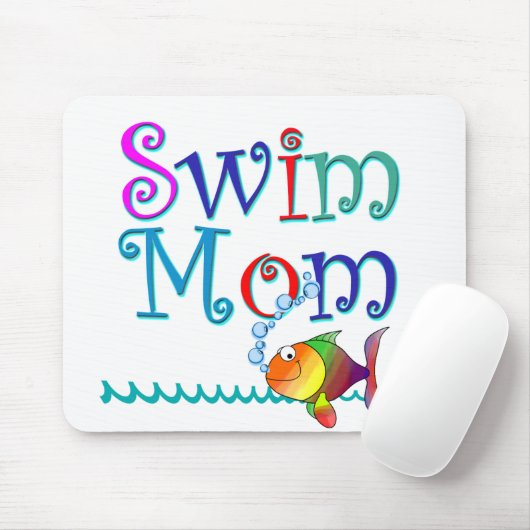 Swim Mama Mousepad (Mit Mouse)