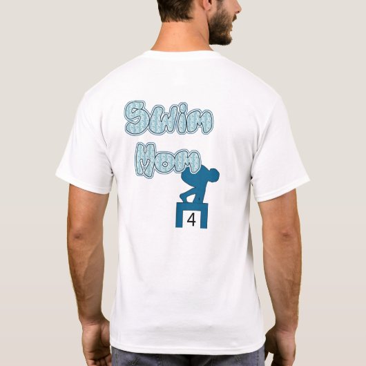 SWIM MAMA T - SHIRT (Rückseite)