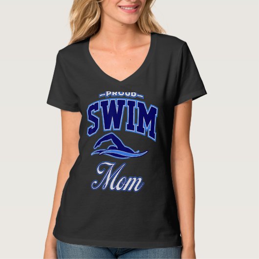 Swim Mama T-Shirt (Vorderseite)