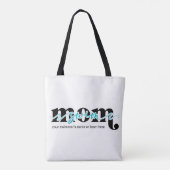 Swim Mama Tote Bag Tasche (Rückseite)