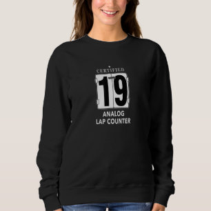 Swim Meet Event Distanz Freestyle Lap Counter Poo Sweatshirt