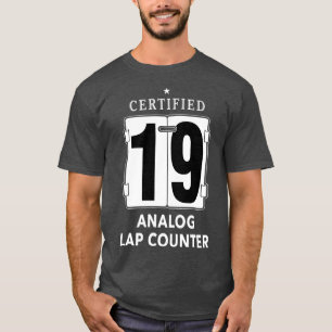 Swim Meet Event Distanz Freestyle Lap Counter T-Shirt