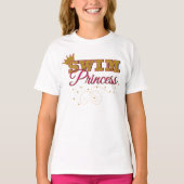 Swim Princess Kids T-Shirt (Vorderseite)
