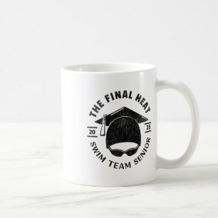 Swim Senior 2025 Graduation Cap Kaffeetasse