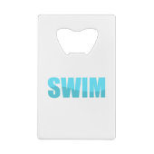 Swim Stainless Steel Flaschenöffner (Rückseite)
