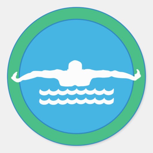 Swim Sticker (Vorderseite)