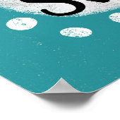 Swim Swam Swum Poster Wall Art (Ecke)