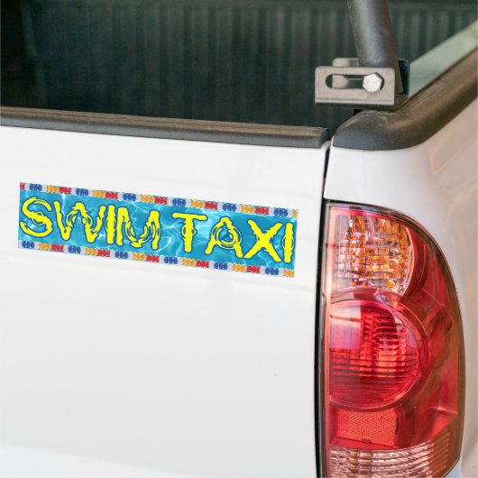 Swim-Taxi-Autoaufkleber Autoaufkleber (Auf Lkw)
