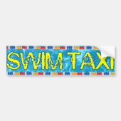 Swim-Taxi-Autoaufkleber Autoaufkleber (Vorne)