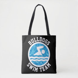 Swim Team Custom Schwimmen und Tauchen Name oder T Tasche