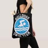 Swim Team Custom Schwimmen und Tauchen Name oder T Tasche (Von Nahem)
