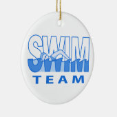 Swim Team Keramik Ornament (Rechts)