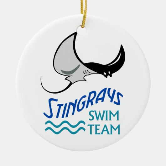 Swim Team Keramikornament (Vorne)