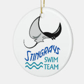 Swim Team Keramikornament (Links)