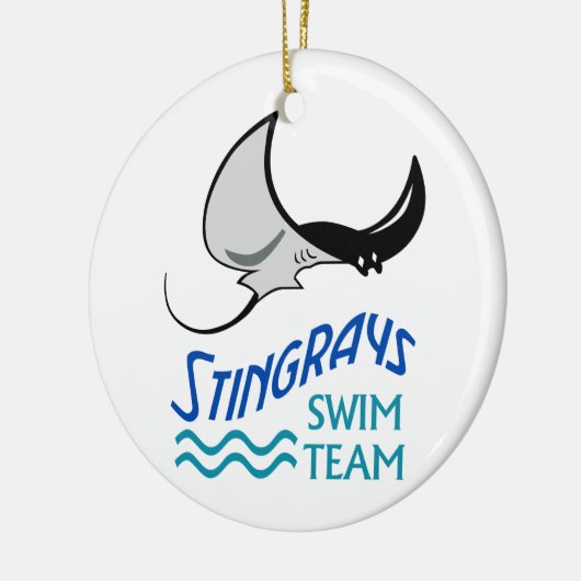 Swim Team Keramikornament (Links)