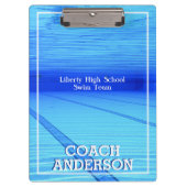 Swim Team Klemmbrett (Vorderseite)