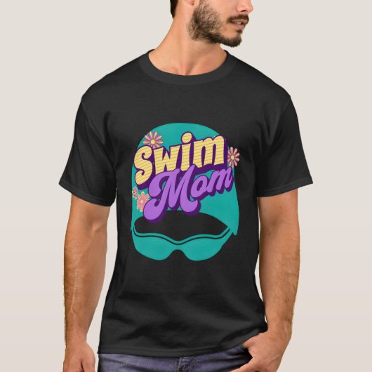 Swim Team-Mama T-Shirt (Vorderseite)