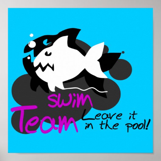 SWIM TEAM POSTER (Vorne)
