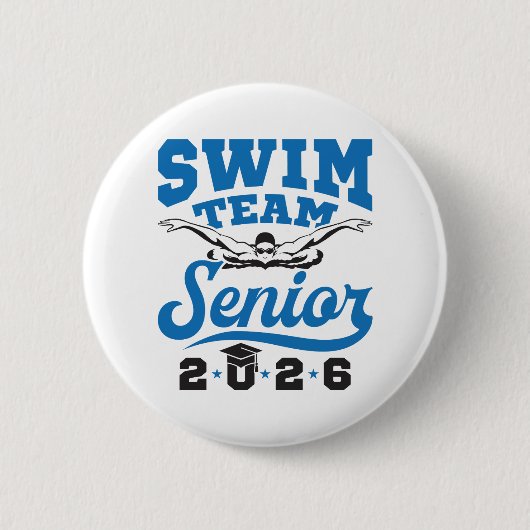 Swim Team Senior 2026 Button (Vorderseite)