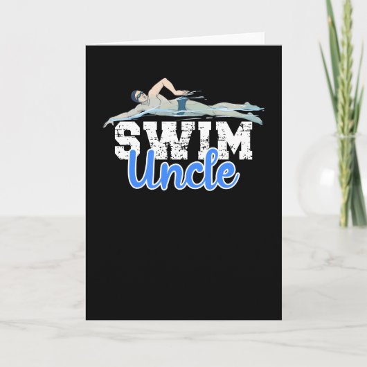 Swim Uncle Karte (Vorderseite)