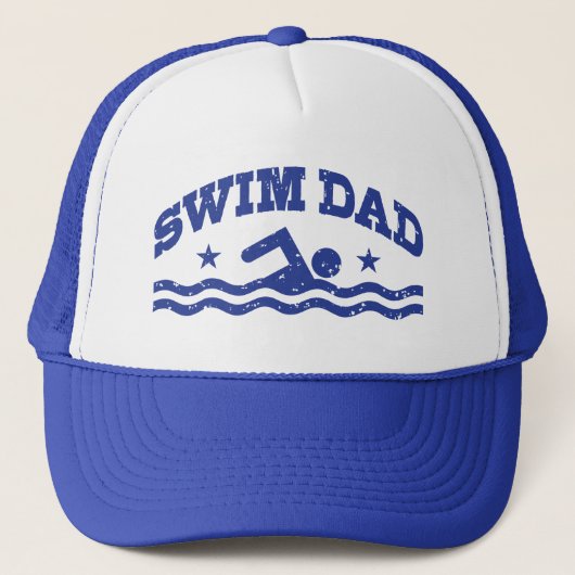 Swim Vater Truckerkappe (Vorderseite)