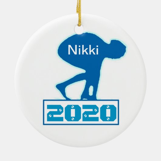 Swim Weihnachtsschmuck (Hinten)