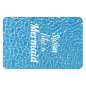 Swim wie ein Meerjunggericht Magnet (Horizontal)