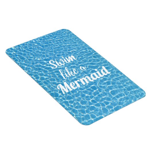 Swim wie ein Meerjunggericht Magnet (Rechte Seite)